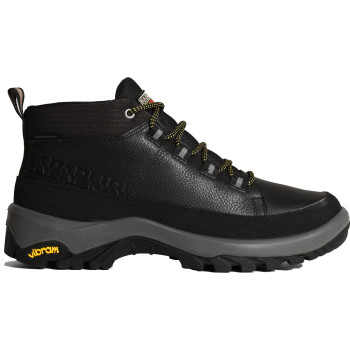 Napapijri Phlox Leather - Men's Leather Boots - Black
