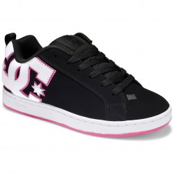 DC Court Graffik - Shoes for Women - Black/Pink/Crazy pink