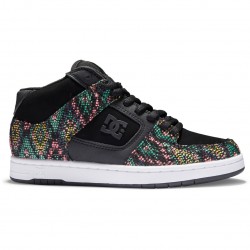 DC Manteca - High Top Shoes for Women - Black Multi