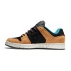 DC Manteca - Leather Shoes for Men's - Black/Brown/Green