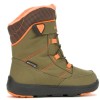 Kamik STANCE 2 - Kid's Winter boots - Olive/Orange