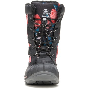 Kamik Surfin - Kids winter boots - Flower
