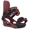 K2 Albany - Maroon - Women's Snowboard Bindings
