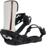 K2 Meridian - Black/White - Women's Snowboard Bindings 2024