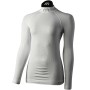 MICO 1856 Warm Control Skintech - Women's long sleeves round neck Underwear - White