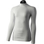 MICO 1856 Warm Control Skintech - Women's long sleeves round neck Underwear - White