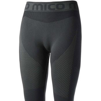 MICO 1858 Warm Control Skintech - Women's long tight pants - Black