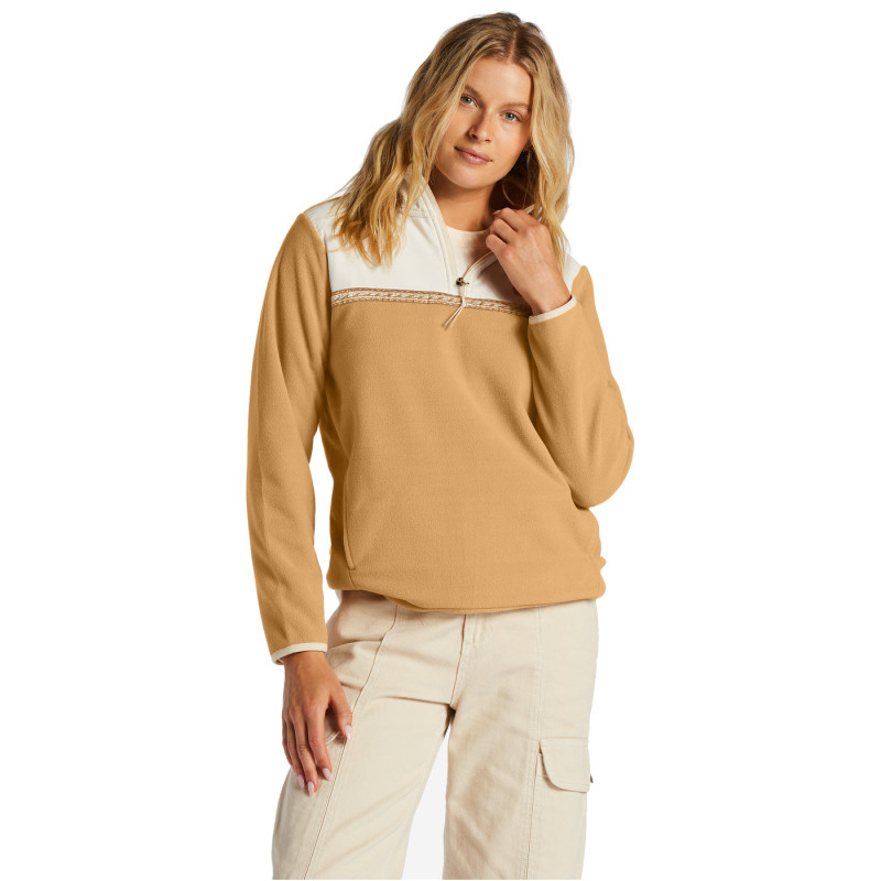 Billabong Boundary Lite Mock Neck - Sweatshirt for Women - Latte