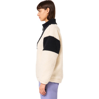 Oakley Tnp Ember Half Zip Rc Fleece - Women Sherpa Fleece - Arctic White