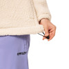 Oakley Tnp Ember Half Zip Rc Fleece - Women Sherpa Fleece - Arctic White