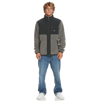 Quiksilver Polar Full-Zip - Fleece for Men - Iron Gate
