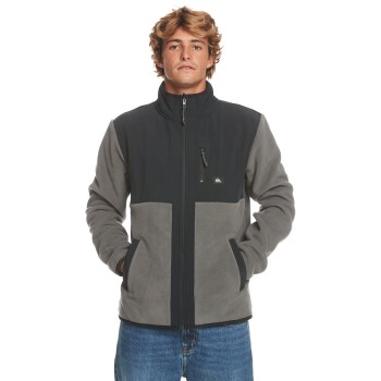 Quiksilver Polar Full-Zip - Fleece for Men - Iron Gate