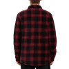VOLCOM Bowered Fleece Over-Shirt - Men's fleece jacket - Wine
