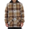 VOLCOM Insulated Riding Flannel - Men's insulated fleece jacket - Khakiest