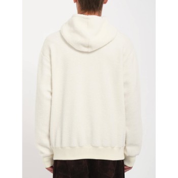 VOLCOM Iso91 - Men's Hoodie Fleece - Dirty White