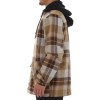 VOLCOM Insulated Riding Flannel - Ανδρικό επενδεδυμένο fleece jacket - Khakiest