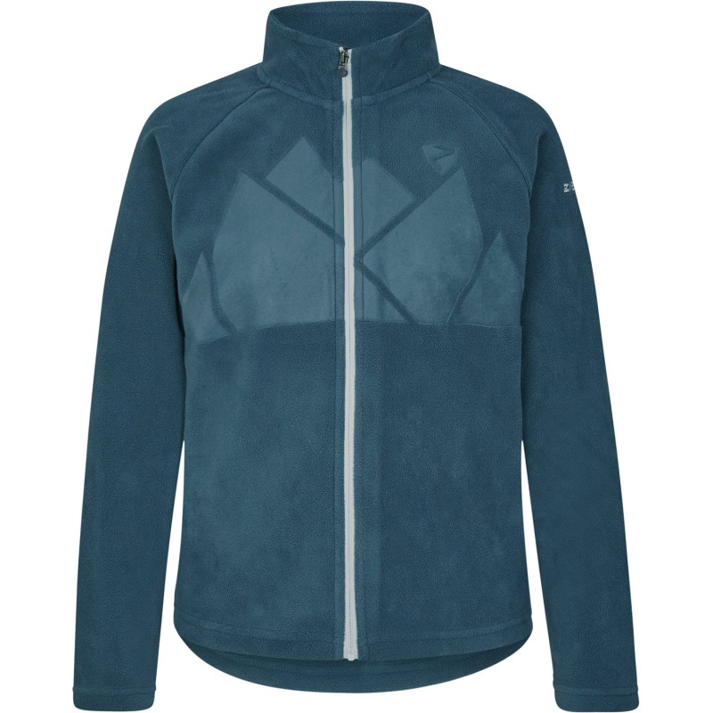 Ziener Jaci Junior - Full zip fleece - Hale Navy