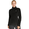 Ziener Jemila - Women's Half zip fleece Polartec® - Black