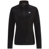Ziener Jemila - Women's Half zip fleece Polartec® - Black