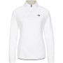 Ziener Jemila - Women's Half zip fleece Polartec® - White