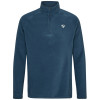 Ziener Jomar - Men's Half zip fleece midlayer - Hale Navy