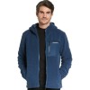 Ziener Juha Man - Ανδρική ζακέτα κουκούλα Sherpa fleece - Hale Navy