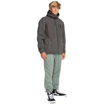 BILLABONG Boundary Sherpa - Aνδρικό τεχνικό φλίς - Black Heather BILLABONG Boundary Sherpa - Aνδρικό τεχνικό φλίς - Black Heather