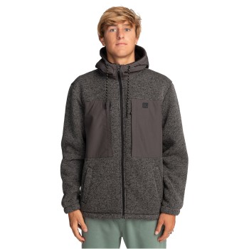 BILLABONG Boundary Sherpa - Aνδρικό τεχνικό φλίς - Black Heather BILLABONG Boundary Sherpa - Aνδρικό τεχνικό φλίς - Black Heather