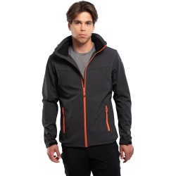 ICEPEAK Brimfield 2 - Aνδρικό softshell jacket - Black orange