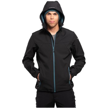 ICEPEAK Brimfield 2- Aνδρικό softshell jacket - Black petrol ICEPEAK Brimfield 2- Aνδρικό softshell jacket - Black petrol