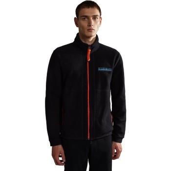 NAPAPIJRI Anderby - Ανδρική ζακέτα Fleece - Black NAPAPIJRI Anderby - Ανδρική ζακέτα Fleece - Black
