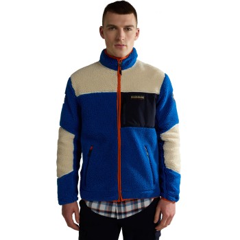 NAPAPIJRI Yupik Full-Zip 3 - Ανδρική ζακέτα φλίς - Blue Classic NAPAPIJRI Yupik Full-Zip 3 - Ανδρική ζακέτα φλίς - Blue Classic