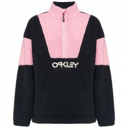 Oakley Tnp Ember Half Zip Rc Fleece - Γυναικείο Sherpa Fleece - Blackout