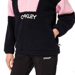 Oakley Tnp Ember Half Zip Rc Fleece - Γυναικείο Sherpa Fleece - Blackout