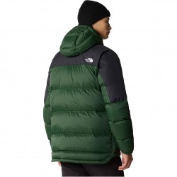 THE NORTH FACE Men's Diablo Hooded Down Jacket - Ανδρικό πουπουλένιο μπουφάν -Pine Needle/TNF Black