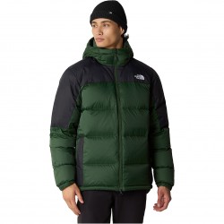 THE NORTH FACE Men's Diablo Hooded Down Jacket - Ανδρικό πουπουλένιο μπουφάν -Pine Needle/TNF Black