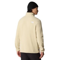 THE NORTH FACE Men's 100 Glacier 1/4 Zip Fleece - Gravel