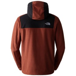 THE NORTH FACE Homesafe - Men's Full-Zip Fleece Hoodie - Brandy Brown/Tnf Black