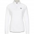 Ziener Jemila - Γυναικείο 1/4 zip φλίς Polartec® - White