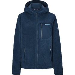 Ziener Juha Lady - Γυναικεία ζακέτα κουκούλα Sherpa fleece - Hale Navy