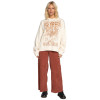 Billabong Keep Ridin - Oversized Hoodie for Women - Αntique white