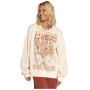 Billabong Keep Ridin - Oversized Hoodie for Women - Αntique white