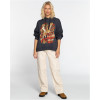 Billabong Keep Ridin - Oversized Hoodie for Women - Black Sands