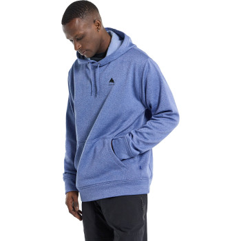 Burton Oak Pullover Hoodie - Slate Blue Heather