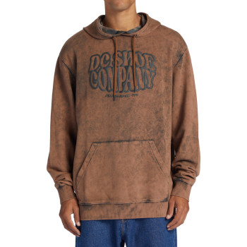 DC Contour Hoodie - Hoodie for Men - Bison Storm Wash