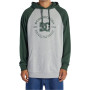 DC Star Pilot Hoodie - Hoodie for Men - Ηeather Grey/Sycamore