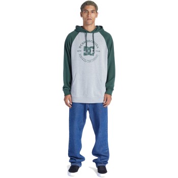 DC Star Pilot Hoodie - Hoodie for Men - Ηeather Grey/Sycamore