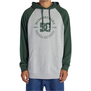 DC Star Pilot Hoodie - Hoodie for Men - Ηeather Grey/Sycamore