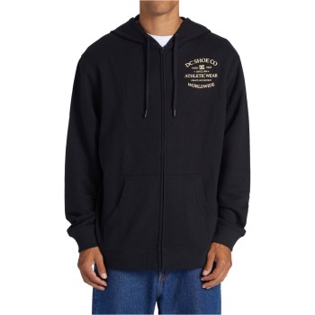 DC World Renowned - Zip Up Hoodie for Men - Black