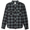 ELEMENT Tacoma - Long Sleeve Flannel Shirt for Men - Gradient Plaid Agave Green